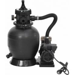 SUPERMARKET Filtre à Sable De Piscine Avec Vanne 6 Voies Noir SUHB-93396 7 SUPERMARKET Filtre à Sable De Piscine Avec Vanne 6 Voies Noir SUHB-93396 -Pompe et filtre de piscine Soldes 63658051 3