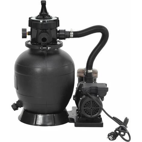 SUPERMARKET Filtre à Sable De Piscine Avec Vanne 6 Voies Noir SUHB-93396 3 SUPERMARKET Filtre à Sable De Piscine Avec Vanne 6 Voies Noir SUHB-93396 – Image 3