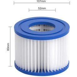 TANCYCO Cartouches De Filtre De Piscine Pour Remplacement De Pompes De Filtre De Piscine De Filtre à Cartouche Intex Type D