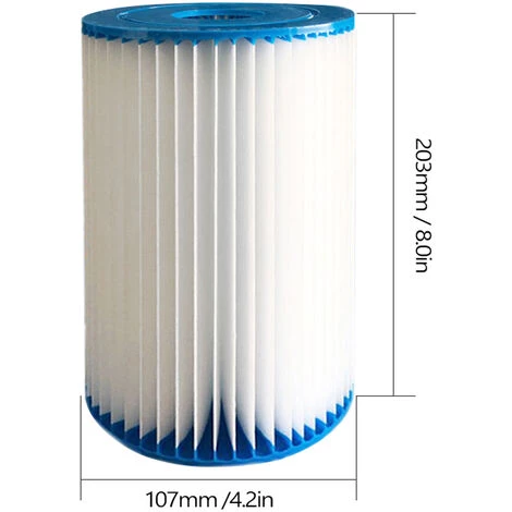 TANCYCO Type D'équipement De Piscine Cartouche Filtrante A/C Cartouche Filtrante De Rechange Pour Piscine Entretien Quotidien De La Piscine 3 TANCYCO Type D'équipement De Piscine Cartouche Filtrante A/C Cartouche Filtrante De Rechange Pour Piscine Entretien Quotidien De La Piscine – Image 3
