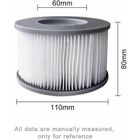 SINCèREETALI Pack De 2 Filtres De Rechange Pour Mspa - Pompe à Cartouche Pour Piscines, Eau Chaude Et Spa 2 SINCèREETALI Pack De 2 Filtres De Rechange Pour Mspa - Pompe à Cartouche Pour Piscines, Eau Chaude Et Spa – Image 2
