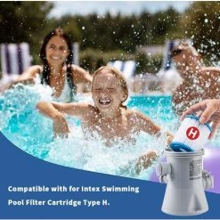 MOWZE For Intex Piscine Cartouche De Filtre Type H 29007 Pour Filtre Pompes 28601, 28602 (4 PCS) 4 PCS -Pompe et filtre de piscine Soldes 63869833 4