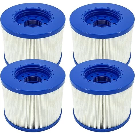 MOWZE Filtre Spa Infinite A Visser, Cartouche Filtre à Vis Pour Spa Gonflable Pas De Vis 60mm, Cartouche Filtre Pour Spa, Compatible Pour Cosy Spa, Clever Spa Et De Plus (4 Pièces) 4 Pièces 1 MOWZE Filtre Spa Infinite A Visser, Cartouche Filtre à Vis Pour Spa Gonflable Pas De Vis 60mm, Cartouche Filtre Pour Spa, Compatible Pour Cosy Spa, Clever Spa Et De Plus (4 Pièces) 4 Pièces