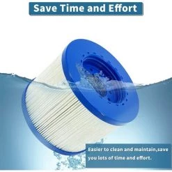 MOWZE Filtre Spa Infinite A Visser, Cartouche Filtre à Vis Pour Spa Gonflable Pas De Vis 60mm, Cartouche Filtre Pour Spa, Compatible Pour Cosy Spa, Clever Spa Et De Plus (4 Pièces) 4 Pièces 9 MOWZE Filtre Spa Infinite A Visser, Cartouche Filtre à Vis Pour Spa Gonflable Pas De Vis 60mm, Cartouche Filtre Pour Spa, Compatible Pour Cosy Spa, Clever Spa Et De Plus (4 Pièces) 4 Pièces -Pompe et filtre de piscine Soldes 63869887 5