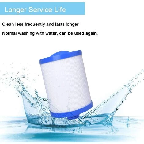 MOWZE PWW50 Pour Filtre De Remplacement Pour Spa Pleatc Spa, Compatible Avec Unicel 6CH-940, Filbur FC-0359, Waterways 817-0050 Skimmer Aber Hot Tubs 5 MOWZE PWW50 Pour Filtre De Remplacement Pour Spa Pleatc Spa, Compatible Avec Unicel 6CH-940, Filbur FC-0359, Waterways 817-0050 Skimmer Aber Hot Tubs – Image 5