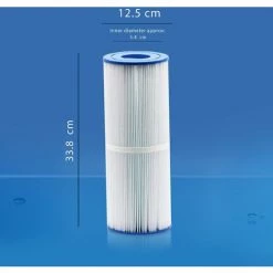 MOWZE Cartouche De Rechange Pour Pompe De Filtre PRB25-IN Convient Pour Pleatco PRB25-IN Darlly 42513 Europe SC704 Unicel C-4326 FC-2375 Magnum RD25 Spa - Eau Propre Et Salubre - 2 Pack 2 Pack -Pompe et filtre de piscine Soldes 63869981 4