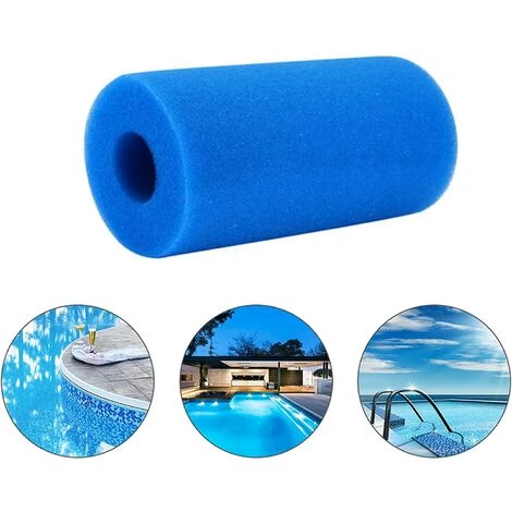 AOUGO Cartouche De Filtre En Mousse De Piscine Cartouche De Filtre à Eau Réutilisable Lavable Colonne D'éponge De Filtre De Piscine 1 AOUGO Cartouche De Filtre En Mousse De Piscine Cartouche De Filtre à Eau Réutilisable Lavable Colonne D'éponge De Filtre De Piscine