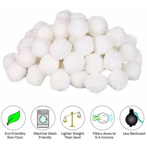 MALLOMNE Sable Filtrant Boules Filtrantes �� Sable De Quartz Filtre �� Sable Alternativement Filtre De Piscine 700g 4 MALLOMNE Sable Filtrant Boules Filtrantes �� Sable De Quartz Filtre �� Sable Alternativement Filtre De Piscine 700g – Image 4