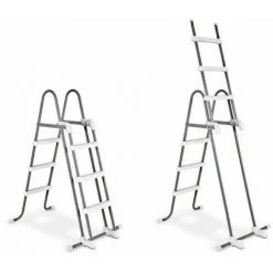 EXIT TOYS EXIT Stone Zwembad 540x250x122cm Met Filterpomp - Grijs