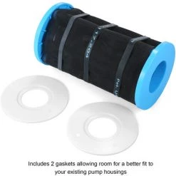 TANCYCO Filtre De Piscine Réutilisable Filtres De Piscine Filtre De Piscine Hors Sol Compatible Avec Le Filtre De Piscine De Type A / Filtre De Piscine De Type C -Pompe et filtre de piscine Soldes 64081102 3