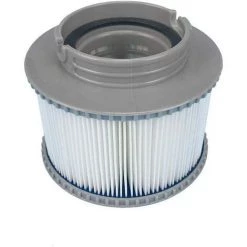 LYCXAMES Lot De 2 Cartouches Filtrantes Pour Piscine, Accessoires De Filtre De Nettoyage De Piscine Gonflable De Rechange Pour Spa, Cartouche De Filtre Antimicrobienne Pour Spa Facile à Installer -Pompe et filtre de piscine Soldes 64083437 5