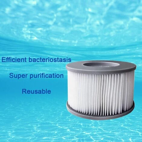 SLBRILLèRE Lot De 2 Filtres De Rechange Pour - Pompe à Cartouche Pour Piscines, Sous-Marins Chauds Et Spa 2 SLBRILLèRE Lot De 2 Filtres De Rechange Pour - Pompe à Cartouche Pour Piscines, Sous-Marins Chauds Et Spa – Image 2