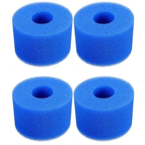 CARILLONSàVENT 4 Pièces Éponge Filtrante Type S1, Cartouche De Filtre En Mousse, Mousse Pour Filtre Piscine, Réutilisables Et Lavables, Filtre En Mousse Pour Spa, Piscine, Jacuzzi Carivent 1 CARILLONSàVENT 4 Pièces Éponge Filtrante Type S1, Cartouche De Filtre En Mousse, Mousse Pour Filtre Piscine, Réutilisables Et Lavables, Filtre En Mousse Pour Spa, Piscine, Jacuzzi Carivent