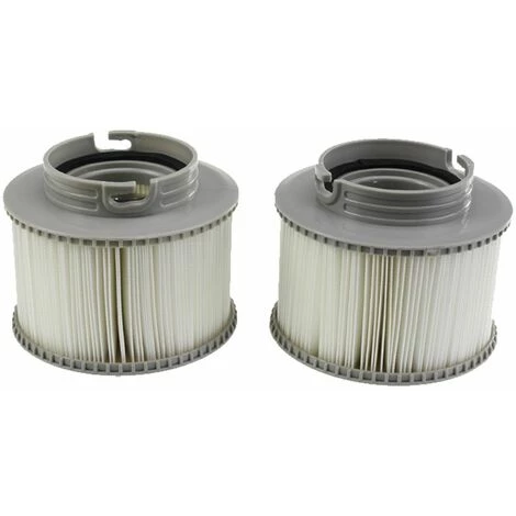 FOZIY MSPA Cartouches De Rechange De Filtre Pour Tous Les Modèles Whirlpool Spas Swimming Piscine,Cartouches Filtrantes Avec Filet Pour MSpa Les Spas Bubble Spa (2 Pièces),gris,Fonepro 1 FOZIY MSPA Cartouches De Rechange De Filtre Pour Tous Les Modèles Whirlpool Spas Swimming Piscine,Cartouches Filtrantes Avec Filet Pour MSpa Les Spas Bubble Spa (2 Pièces),gris,Fonepro
