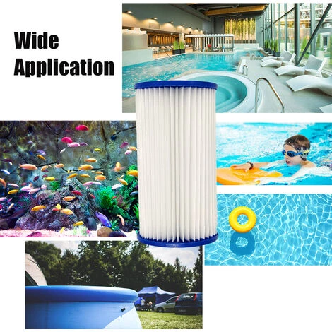 TANCYCO Cartouche Filtrante Pour Pompe De Piscine, Peut être Nettoyée à Plusieurs Reprises, Type A/C 5 TANCYCO Cartouche Filtrante Pour Pompe De Piscine, Peut être Nettoyée à Plusieurs Reprises, Type A/C – Image 5