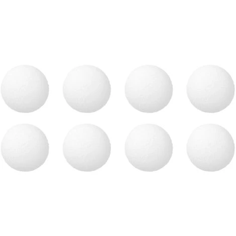 TANCYCO 8 Pièces Boules Filtrantes En éponge Blanche Boule De Filtre De Nettoyage De Piscine Réutilisable écologique 1 TANCYCO 8 Pièces Boules Filtrantes En éponge Blanche Boule De Filtre De Nettoyage De Piscine Réutilisable écologique
