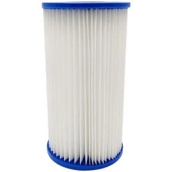 TANCYCO Cartouches De Filtre De Piscine Pour Intex Type A Filtre à Cartouche Pompes De Filtration De Piscine, Filtre De Rechange Nettoyeur De Piscine, Blanc 20 X 10 Cm
