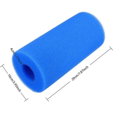 BENOBBY KIDS Lot De 4 Éponge Filtrante , Éponges Filtrantes Pour Piscine - Bleu - 200 X 100 Mm - Pour Filtre Piscine, Réutilisables Et Lavables, Filtre En Mousse Pour Spa, Piscine 3 BENOBBY KIDS Lot De 4 Éponge Filtrante , Éponges Filtrantes Pour Piscine - Bleu - 200 X 100 Mm - Pour Filtre Piscine, Réutilisables Et Lavables, Filtre En Mousse Pour Spa, Piscine – Image 3