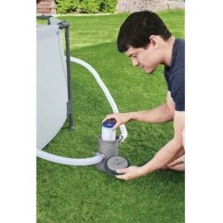Bestway - Pompe à Filtre 58381 - 1.249 Litres Par Heure -Pompe et filtre de piscine Soldes 65182794 5
