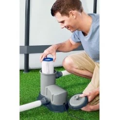 Bestway - Pompe à Filtre 58389 - 5.678 Litres Par Heure 8 Bestway - Pompe à Filtre 58389 - 5.678 Litres Par Heure -Pompe et filtre de piscine Soldes 65182803 4