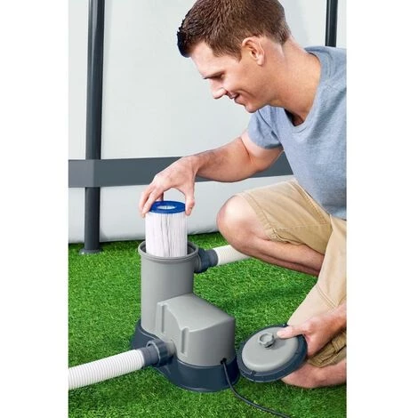 Bestway - Pompe à Filtre 58389 - 5.678 Litres Par Heure 4 Bestway - Pompe à Filtre 58389 - 5.678 Litres Par Heure – Image 4