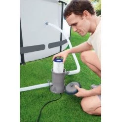 Bestway - Pompe à Filtre 58383 - 2.006 Litres Par Heure -Pompe et filtre de piscine Soldes 65182819 5