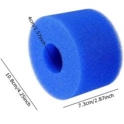 BDD Éponge Filtrante Bleue Éponge Cylindrique Éponge Filtrante Tubulaire (10 Pièces) 9 BDD Éponge Filtrante Bleue Éponge Cylindrique Éponge Filtrante Tubulaire (10 Pièces) -Pompe et filtre de piscine Soldes 65373385 5