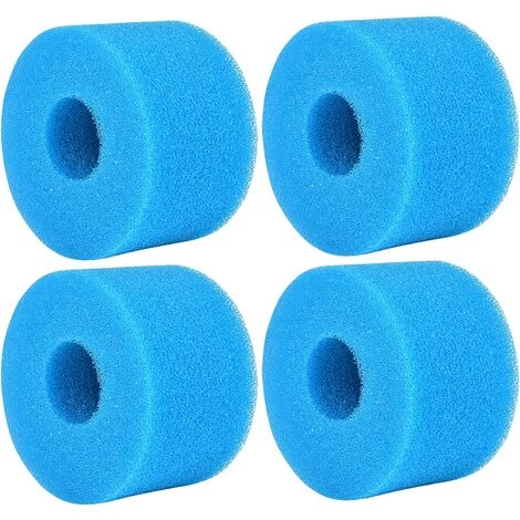 OSQI 4 Pièces Éponge Filtrante Type S1, Cartouche De Filtre En Mousse, Mousse Pour Filtre Piscine, Réutilisables Et Lavables, Filtre En Mousse Pour Spa, Piscine, Jacuzzi 1 OSQI 4 Pièces Éponge Filtrante Type S1, Cartouche De Filtre En Mousse, Mousse Pour Filtre Piscine, Réutilisables Et Lavables, Filtre En Mousse Pour Spa, Piscine, Jacuzzi