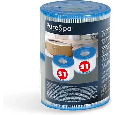 OSQI Cartouche Filtrante Intex JA29001, Paquet De 2 - Blanc 2 OSQI Cartouche Filtrante Intex JA29001, Paquet De 2 - Blanc – Image 2
