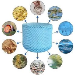 OSQI Pack De 2 Filets De Protection Compatibles Avec Le Filtre Du Spa Mspa, Housse En Filet Pour Filtre à Plis De Rechange Mspa 90 -Pompe et filtre de piscine Soldes 65504110 4