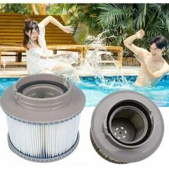 Ensoleillé Cartouche De Filtre Pour Spa Et Jacuzzi - Cartouche De Filtre De Rechange Pour Spa Et Spa Whirlpool -Pompe et filtre de piscine Soldes 65583830 5