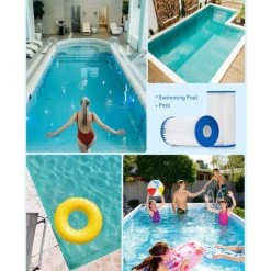 LIFCAUSAL Filtre De Piscine A Ou C (29000e/59900e) Pour Pompe De Piscine INTEX, Lot De 6 Cartouches De Filtre De Piscine, Filtres De Piscine De Type A/C Compatibles Avec Bestway, Piscines Hors Sol Summer Waves Et Pompes (blanc) 9 LIFCAUSAL Filtre De Piscine A Ou C (29000e/59900e) Pour Pompe De Piscine INTEX, Lot De 6 Cartouches De Filtre De Piscine, Filtres De Piscine De Type A/C Compatibles Avec Bestway, Piscines Hors Sol Summer Waves Et Pompes (blanc) -Pompe et filtre de piscine Soldes 65755948 5