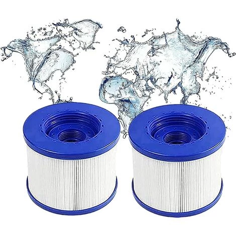 LINKLIFE™ Cartouche Filtre à Vis Pour SPA Gonflable ( Pas De Vis 60mm ) LOT De 2 1 LINKLIFE™ Cartouche Filtre à Vis Pour SPA Gonflable ( Pas De Vis 60mm ) LOT De 2