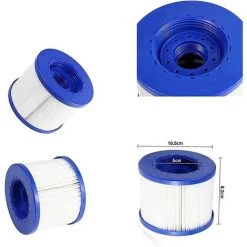 LINKLIFE™ Cartouche Filtre à Vis Pour SPA Gonflable ( Pas De Vis 60mm ) LOT De 2 7 LINKLIFE™ Cartouche Filtre à Vis Pour SPA Gonflable ( Pas De Vis 60mm ) LOT De 2 -Pompe et filtre de piscine Soldes 65848818 3