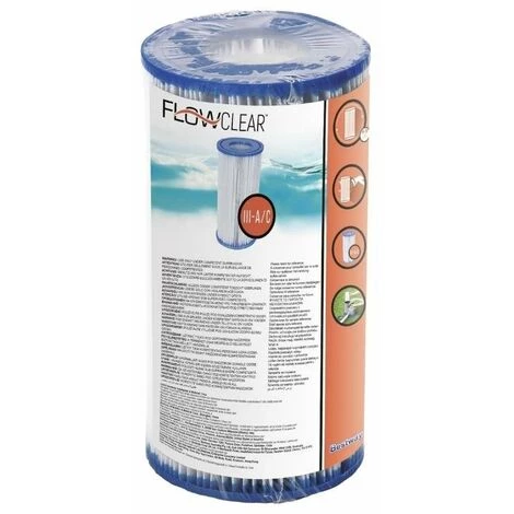 Bestway - Flowclear - Cartouche Filtrante Type III 3 Bestway - Flowclear - Cartouche Filtrante Type III – Image 3