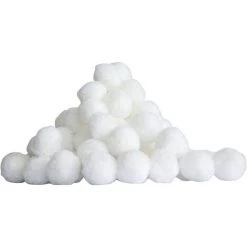 MEZHENG Boule Filtrante Piscine, Boule Filtrante Réutilisable, Boule Filtrante Pour Piscine, Filtre à Sable, Filtration D'eau