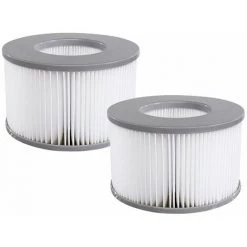 DONTODENT 2pcs Filtres De Bain à Remous Pour MSpa Piscines Gonflables, Pompe à Cartouche Filtrante Version Améliorée Pour MSPA Tous Les Spas Actuels