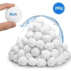 JUNJUN Boule De Filtre De Piscine 200G Remplacement De Boule De Filtre À Sable De Filtre De Piscine 5.6Kg Sable De Filtre Adapté Aux Accessoires De Piscine De Filtre De Piscine De Piscine 7 JUNJUN Boule De Filtre De Piscine 200G Remplacement De Boule De Filtre À Sable De Filtre De Piscine 5.6Kg Sable De Filtre Adapté Aux Accessoires De Piscine De Filtre De Piscine De Piscine -Pompe et filtre de piscine Soldes 66369849 3