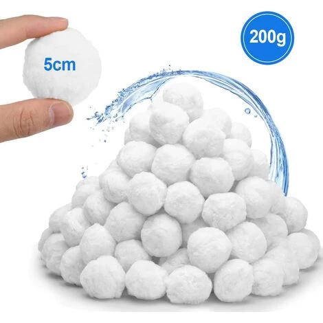JUNJUN Boule De Filtre De Piscine 200G Remplacement De Boule De Filtre À Sable De Filtre De Piscine 5.6Kg Sable De Filtre Adapté Aux Accessoires De Piscine De Filtre De Piscine De Piscine 3 JUNJUN Boule De Filtre De Piscine 200G Remplacement De Boule De Filtre À Sable De Filtre De Piscine 5.6Kg Sable De Filtre Adapté Aux Accessoires De Piscine De Filtre De Piscine De Piscine – Image 3