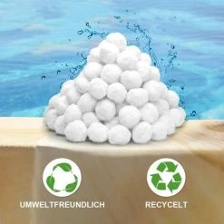 JUNJUN Boule De Filtre De Piscine 200G Remplacement De Boule De Filtre À Sable De Filtre De Piscine 5.6Kg Sable De Filtre Adapté Aux Accessoires De Piscine De Filtre De Piscine De Piscine 9 JUNJUN Boule De Filtre De Piscine 200G Remplacement De Boule De Filtre À Sable De Filtre De Piscine 5.6Kg Sable De Filtre Adapté Aux Accessoires De Piscine De Filtre De Piscine De Piscine -Pompe et filtre de piscine Soldes 66369849 5