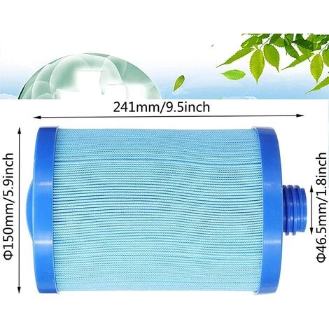 JUNJUN Filtre De Spa, Filtre 2 Pièces, Filtre De Rechange Pour Jacuzzi, Bain À Remous Professionnel 2 JUNJUN Filtre De Spa, Filtre 2 Pièces, Filtre De Rechange Pour Jacuzzi, Bain À Remous Professionnel – Image 2