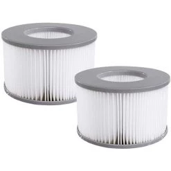 Deckon 2pcs Filtres De Bain à Remous Pour MSpa Piscines Gonflables, Pompe à Cartouche Filtrante Version Améliorée Pour MSPA Tous Les Spas Actuels