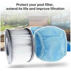FVO Filtre De Piscine Sac En Filet Pour MSpa Spa Filtre De Piscine Filtre De Piscine Gonflable Pour Modèles 2020-2 Pièces 7 FVO Filtre De Piscine Sac En Filet Pour MSpa Spa Filtre De Piscine Filtre De Piscine Gonflable Pour Modèles 2020-2 Pièces -Pompe et filtre de piscine Soldes 66573316 4