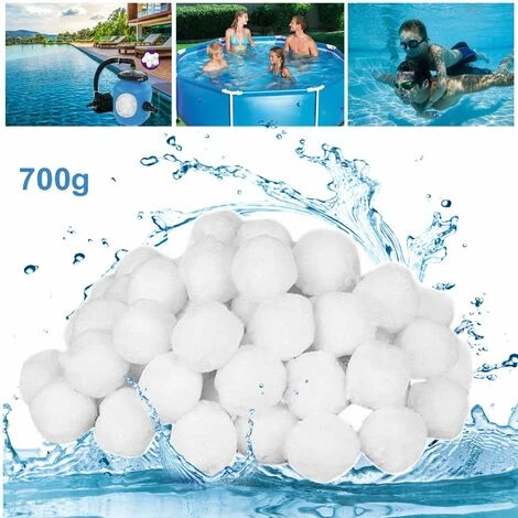 ECHOO 700g / 8L Boules De Filtre De Piscine, Balles Filtrantes,Média Filtre à Fibres Pour Piscine Filtres à Sable Filtrage De L'eau,Écologique, Léger Et Durable 1 ECHOO 700g / 8L Boules De Filtre De Piscine, Balles Filtrantes,Média Filtre à Fibres Pour Piscine Filtres à Sable Filtrage De L'eau,Écologique, Léger Et Durable