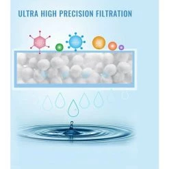 ECHOO 700g / 8L Boules De Filtre De Piscine, Balles Filtrantes,Média Filtre à Fibres Pour Piscine Filtres à Sable Filtrage De L'eau,Écologique, Léger Et Durable 9 ECHOO 700g / 8L Boules De Filtre De Piscine, Balles Filtrantes,Média Filtre à Fibres Pour Piscine Filtres à Sable Filtrage De L'eau,Écologique, Léger Et Durable -Pompe et filtre de piscine Soldes 66647021 5