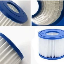 GRID COOL Lot De 4 Cartouches Filtrantes Pour Piscine, Filtre VI Pour Piscine, Jacuzzi, Miami, Vegas, Monaco, Palm Springs, Taille 6-58323 -Pompe et filtre de piscine Soldes 66757759 3