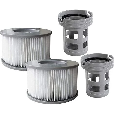WAHAISON 2 Filtres + 2 Bases Cartouches Filtrantes Pour Piscines Gonflables MSPA - Adaptateur De Base Vissable Pour Cartouche Filtrante MSPA - Kit De Mise à Niveau - Filtre Pour Sous-marins Et Spa Chauds 1 WAHAISON 2 Filtres + 2 Bases Cartouches Filtrantes Pour Piscines Gonflables MSPA - Adaptateur De Base Vissable Pour Cartouche Filtrante MSPA - Kit De Mise à Niveau - Filtre Pour Sous-marins Et Spa Chauds