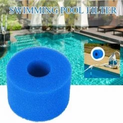 KAEJYIUT 6 Pièces Éponge Filtrante Type S1, Cartouche De Filtre En Mousse, Mousse Pour Filtre Piscine, Réutilisables Et Lavables, Filtre En Mousse Pour Spa, Piscine, Jacuzzi -Pompe et filtre de piscine Soldes 66997079 4
