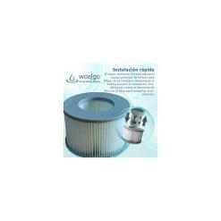 FLYME Cartouches Filtrantes Pour MSpa Whirlpoo Filtre De Piscine, Filtre Spa Cartouche De Filtre De Piscine, Lot De 4 -Pompe et filtre de piscine Soldes 67416169 3