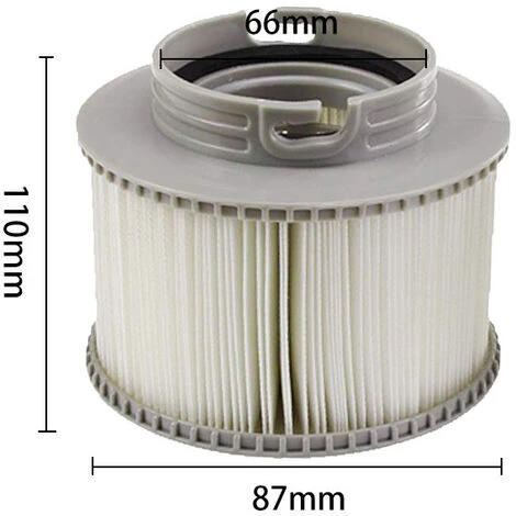 ENLENK Lot De 2/4 Cartouches De Filtre De Rechange Pour Filtre Gonflable MSPA, 2 Pcs 2 ENLENK Lot De 2/4 Cartouches De Filtre De Rechange Pour Filtre Gonflable MSPA, 2 Pcs – Image 2